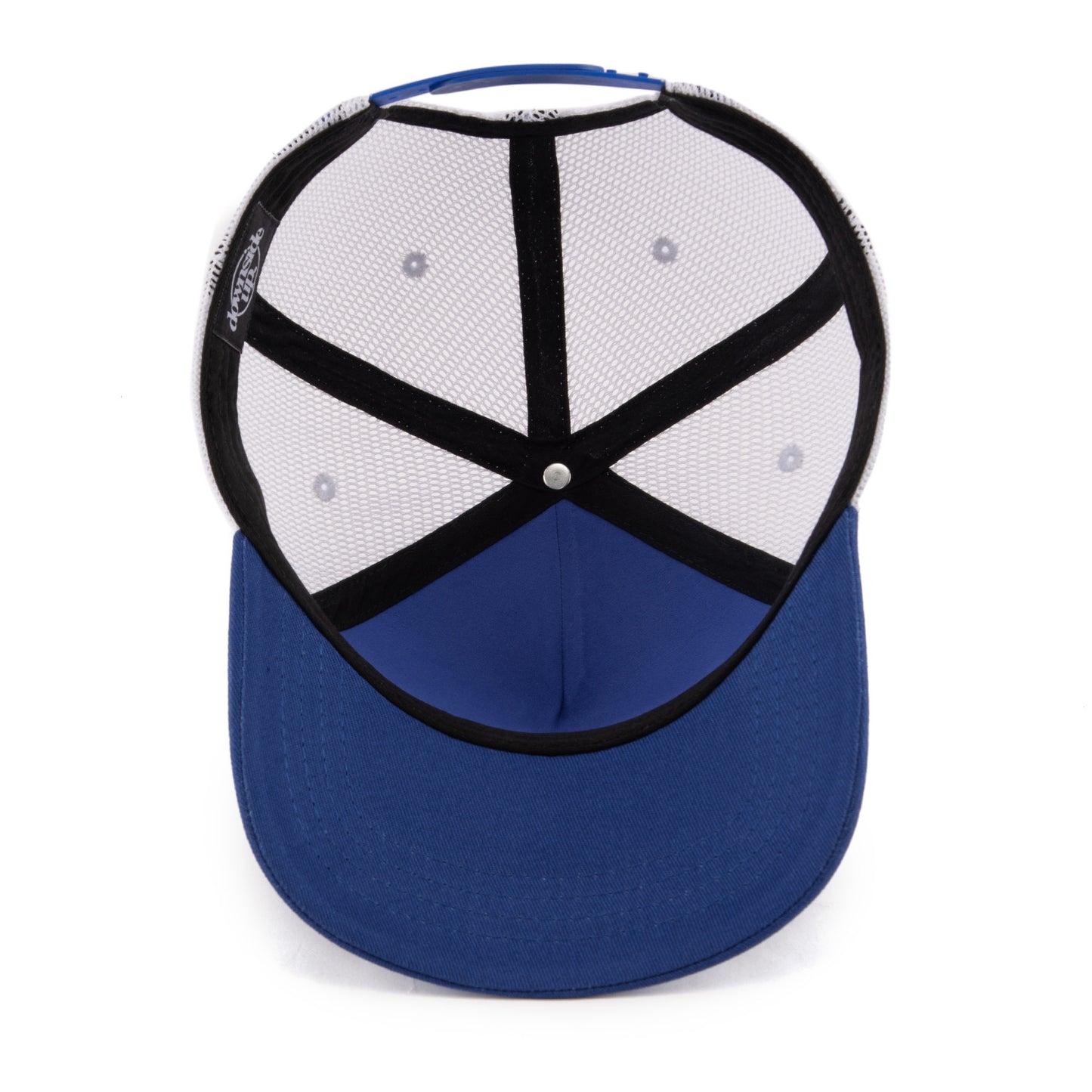 NAVY/WHITE-DOWNSIDE UP OXFORD