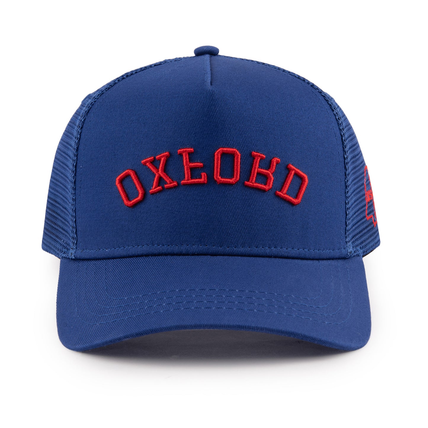 NAVY/RED-DOWNSIDE UP OXFORD