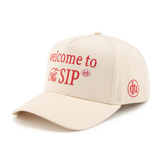 Off-White/Red - Welcome to the Sip